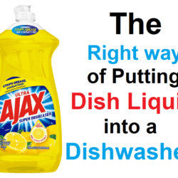 [This is How] to Put Liquid Dish Soap in Dishwasher