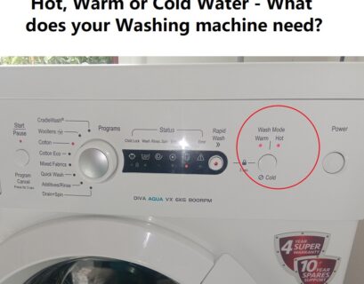 does a washing machine need cold water