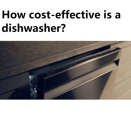 expenses and electricity consumption of a dishwasher