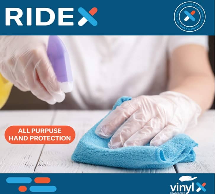 vinyl dishwashing gloves